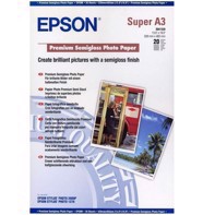 Epson Premium Glossy Photo Paper 255 g, A3+ 20 listov 